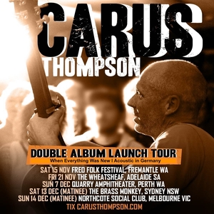Carus Thompson Tickets, Tour Dates and Concerts