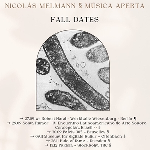 Nicolas Melmann @ Werkhalle Wiesenburg Berlin Gesundbrunnen