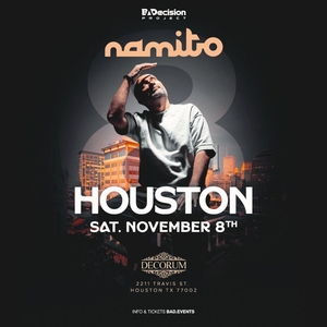 Namito Tickets, Tour Dates and Concerts
