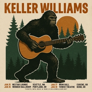 Ingressos, Datas da Turnê e Shows de Keller Williams