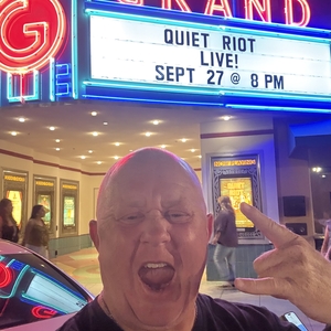 Quiet Riot at Tracy, CA in Grand Theatre Center for the Arts 2025
