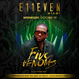 DJ Five Venoms Tickets, Tour Dates and Concerts
