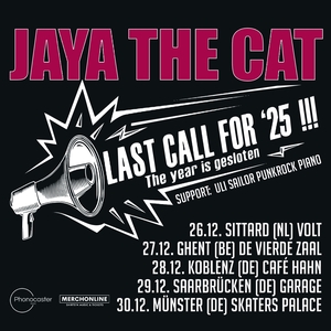 Ingressos, Datas da Turnê e Shows de Jaya the Cat