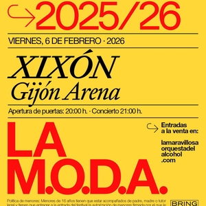 Entradas, fechas de la gira y Conciertos de La Maravillosa Orquesta del Alcohol