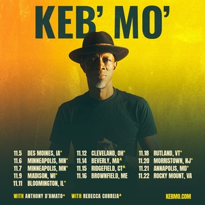 Entradas, fechas de la gira y Conciertos de Keb' Mo'
