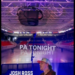 Josh Ross at Moon Township, PA in UPMC Events Center 2025