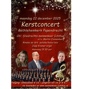 Christelijk Sliedrechts Mannenkoor Ichthus @ Bethlehemkerk