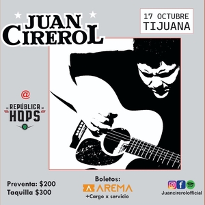 Juan Cirerol Tickets, Tour Dates and Concerts