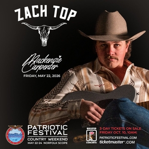 Zach Top Tickets, Tourdaten und Konzerte