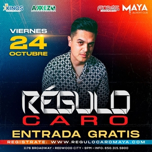 Regulo Caro Tickets, Tour Dates and Concerts