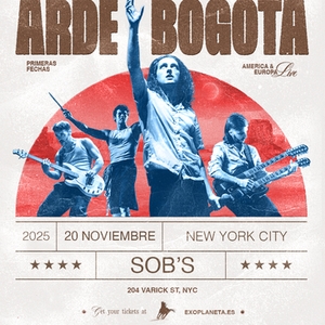 Arde Bogotá Tickets, Tour Dates and Concerts