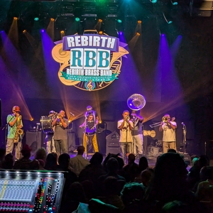 Rebirth Brass Band at Menlo Park, CA in The Guild Theatre 2025