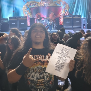 Exodus at Cercado de Lima, Peru in Centro de Convenciones Festiva 2025