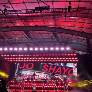 Burna Boy at Melbourne, Australia in Sidney Myer Music Bowl 2025