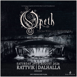Opeth Tickets, Tour Dates and Concerts