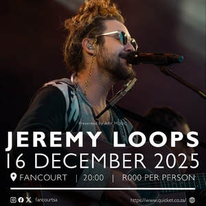 Jeremy Loops Tickets, Tour Dates and Concerts