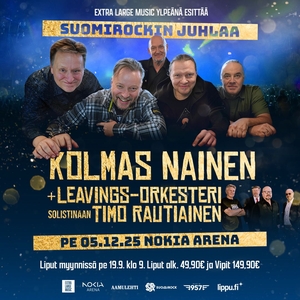 Kolmas Nainen Tickets, Tour Dates and Concerts