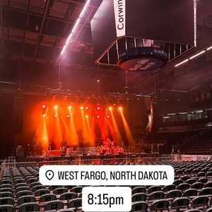Josh Ross at Fargo, ND in Scheels Arena 2025