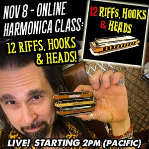 Dennis Gruenling - BadAss Harmonica Tickets, Tour Dates and Concerts