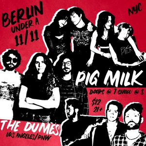 Pig Milk Tickets, Tour Dates and Concerts