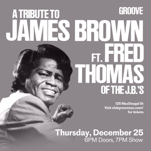 Fred Thomas of the J.B.'s @ Groove