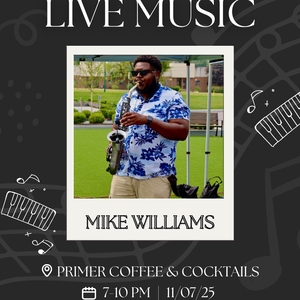 Mike Williams on Sax Tickets, Tour Dates and Concerts