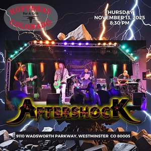 Entradas, fechas de la gira y Conciertos de Aftershock Colorado Band