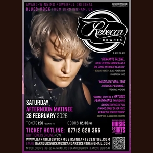 Rebecca Downes @ Barnoldswick Music & Arts Centre