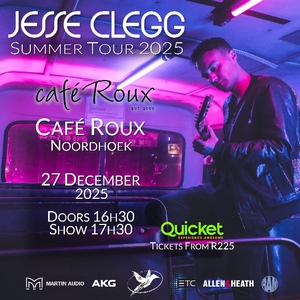 Jesse Clegg @ Cafe Roux - Noordhoek