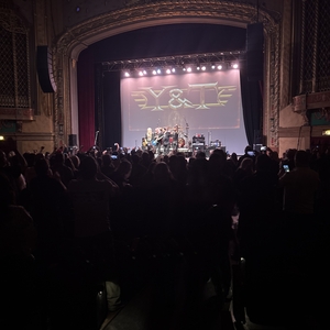 Y&T at Monterey, CA in Golden State Theatre 2025