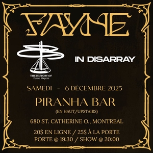 Fayne @ Piranha Bar