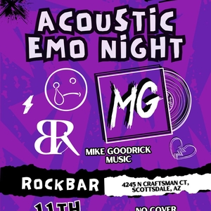 Free Mike Goodrick Scottsdale Tickets, Rockbar Inc. Dec 11, 2025 ...