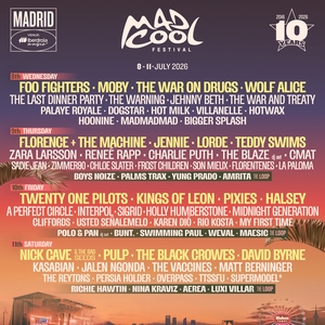 Kings of Leon Madrid Ingressos , Iberdrola Music 10 de julho de
