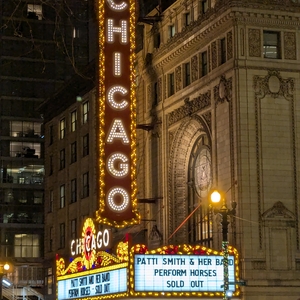 Patti Smith at Chicago, IL in The Chicago Theatre 2025
