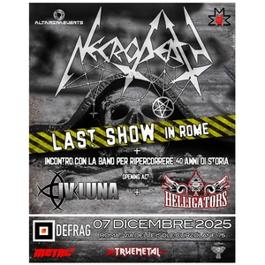 Necrodeath @ Associazione Defrag_