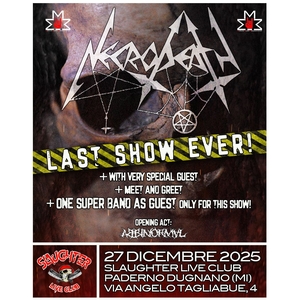 Necrodeath @ Slaughter Club