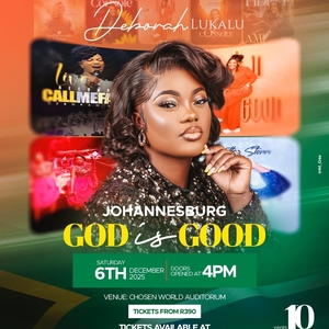 Deborah Lukalu @ Chosen World Ministries