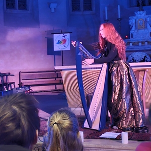 Cecile Corbel at Blagnac, France in Église Saint-Pierre de Blagnac 2025