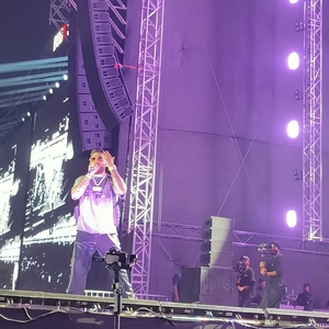 Karan Aujla at Navi Mumbai, India in Loud Park 2025