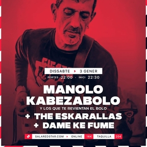 Manolo Kabezabolo @ Sala Redstar