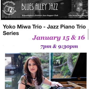 Yoko Miwa Trio @ Blues Alley