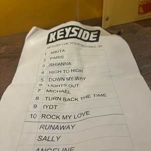 Keyside at Cardiff, United Kingdom in Clwb Ifor Bach 2025