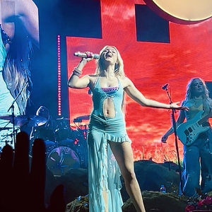 Zara Larsson at Stockholm, Sweden in Avicii Arena 2025