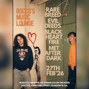 Evil Deeds @ Roccos Music Lounge