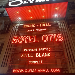 Royel Otis at Paris, France in L’Olympia 2025