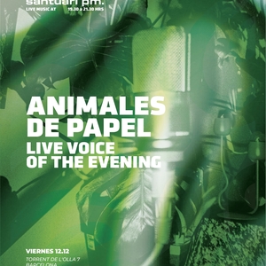 animales de papel @ Santuari Coffee