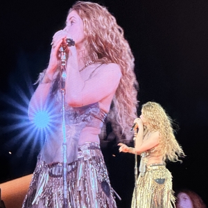 Shakira at Montevideo, Uruguay in Estadio Centenario 2025