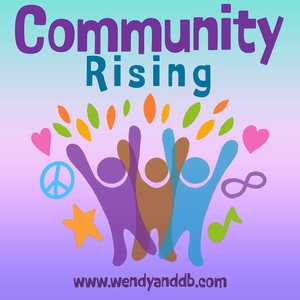 Wendy and DB @ West Belmont Branch, Chicago Public Library