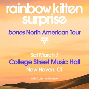 Rainbow Kitten Surprise New Haven Ingressos , College Street Music Hall 7 de março de 2026