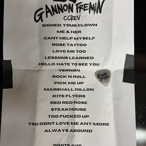 Gannon Fremin & CCREV at Bryan, TX in Palace Theater 2025